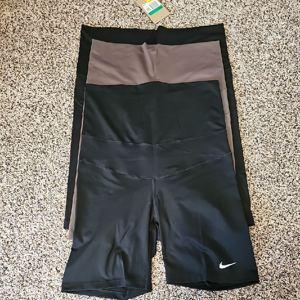 Nike Maternity Athletic Shorts- Lot Of 3